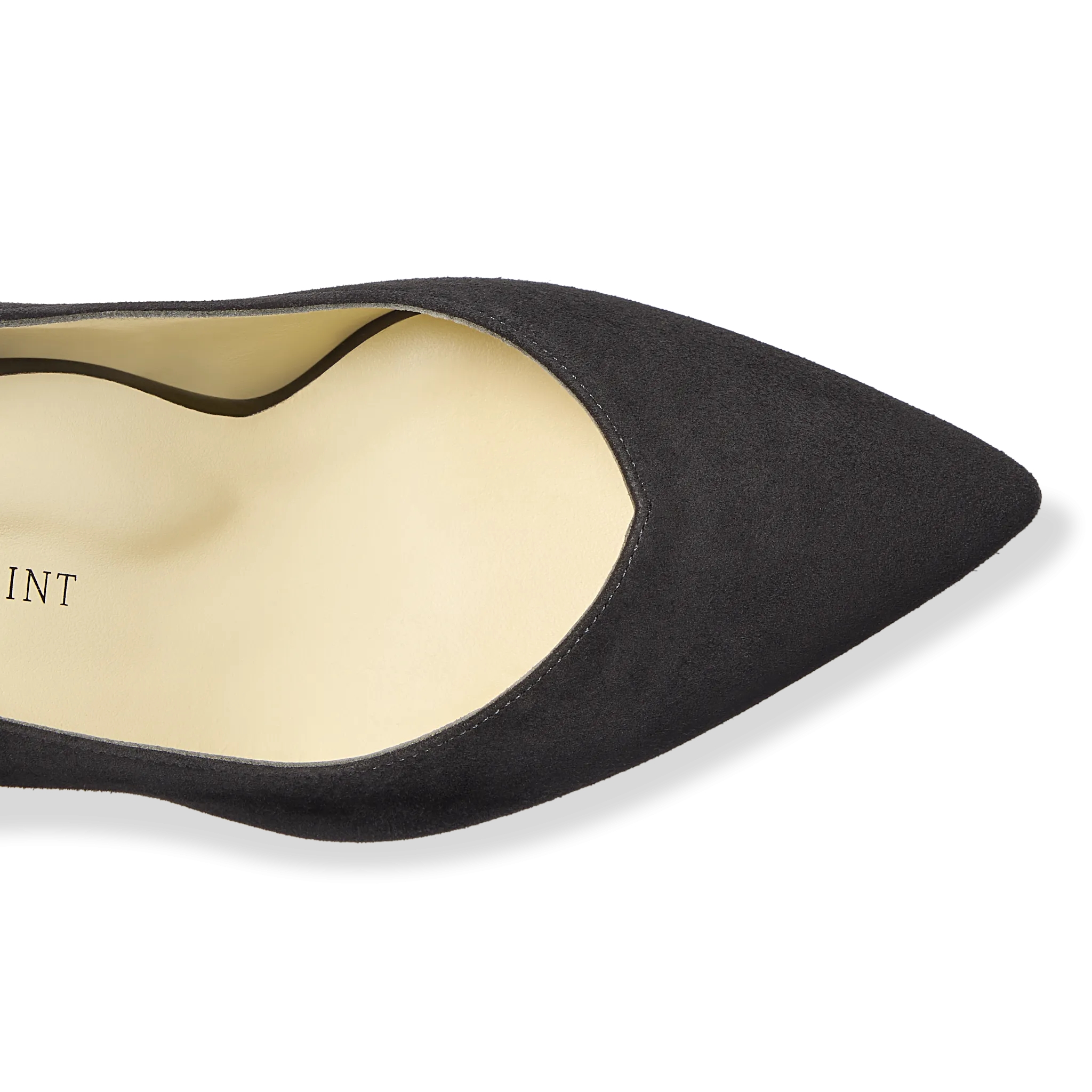 Sarah Flint Perfect Kitten Pump 50 :: Black Suede
