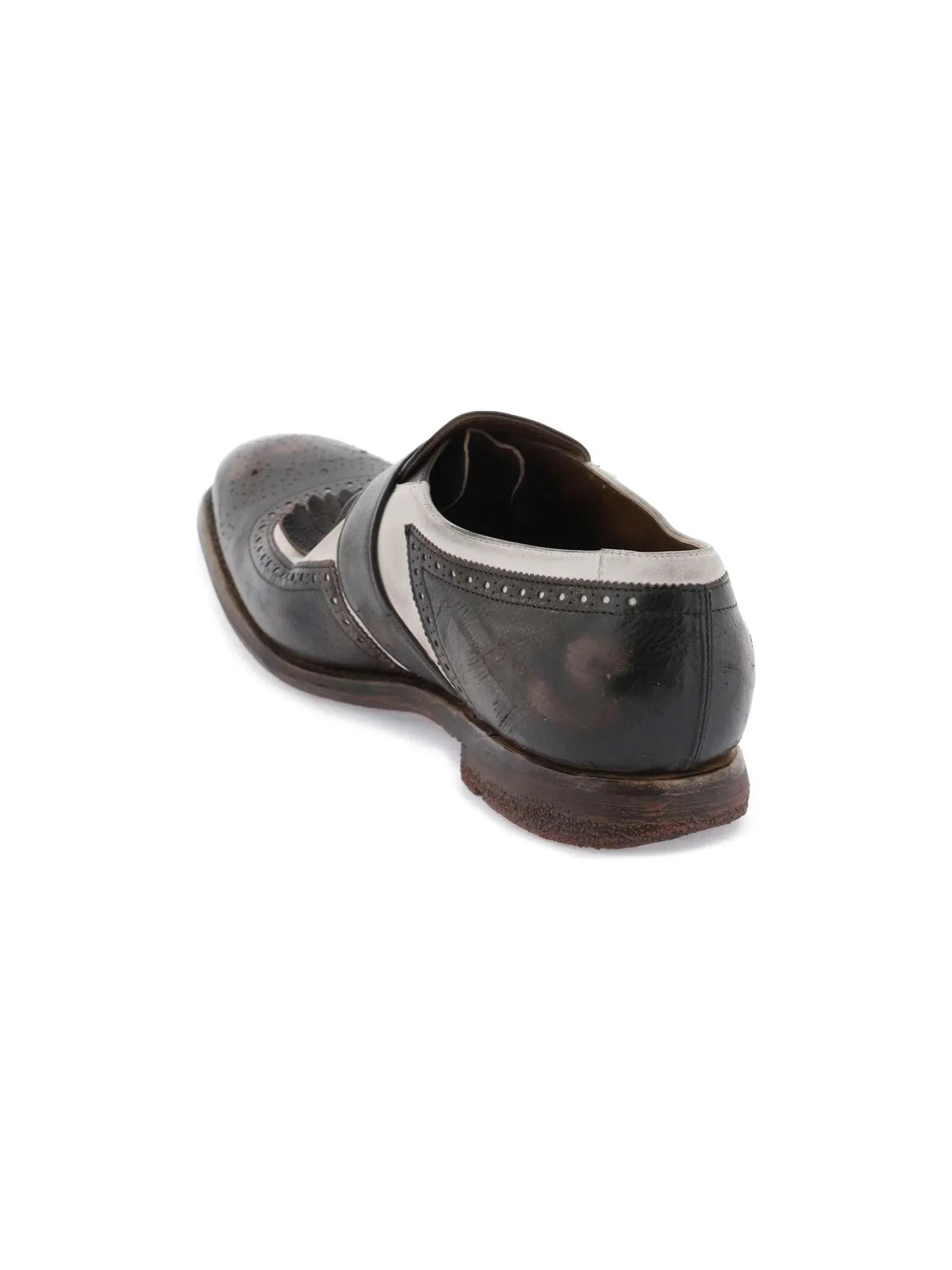 Shanghai Glacè Calf Nubuck Loafers