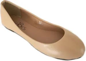 Shoes8teen Womens Ballerina Ballet Flats Shoes Leopard & Solids 14 Colors