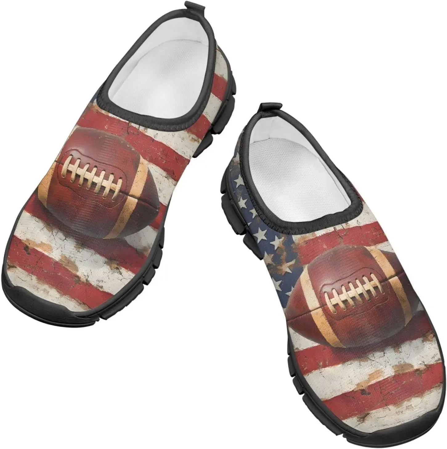 Slip-On Walking Shoes for Children Casual Flat Soft Non-Slip Shoes Low-Top Outdoor Sneakers Boys Girls US Size 11-15