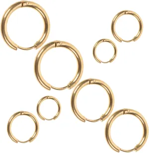 Small Hoop Earrings for Women Hoops Earrings Minimalist Design Multiple