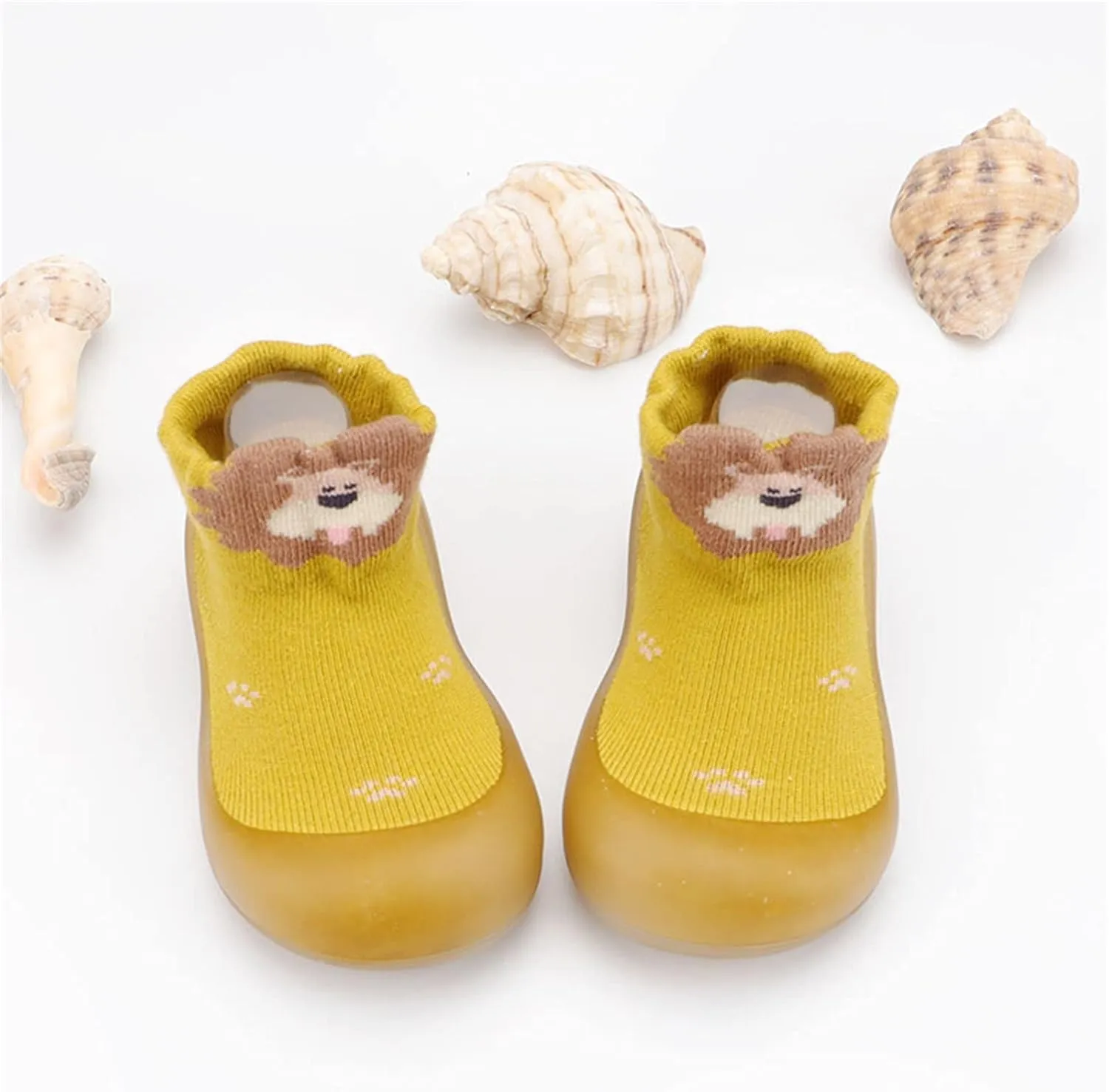 Sock Shoes Toddler,Infant First Walkers Socks Shoes Casual Animal Elastic Soft Shoes Solid Baby Toddler Shoes