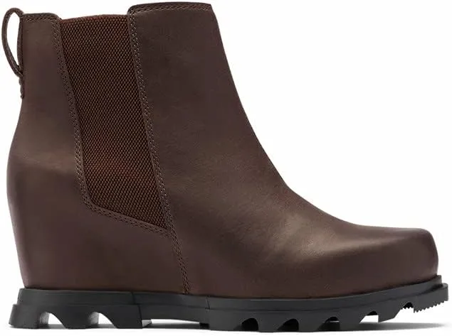 Sorel Women's Joan of Arctic Wedge III Chelsea Boot  Waterproof Leather Wedge Boots