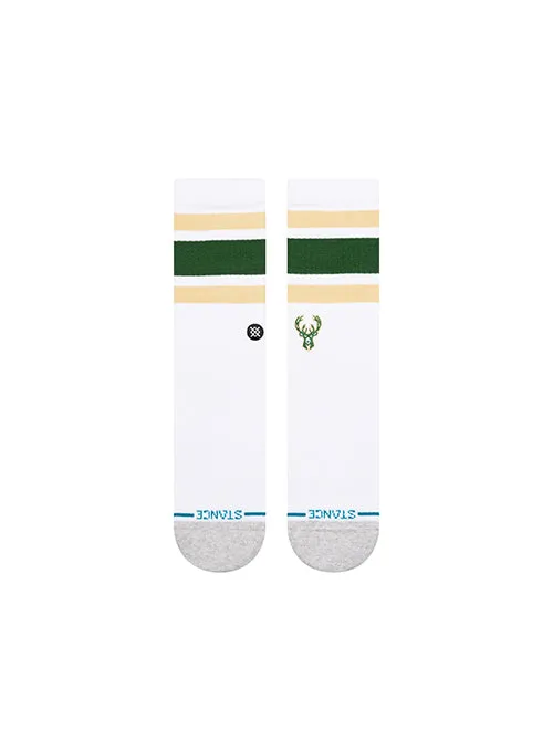 Stance Milwaukee Bucks Tube Stripe Crew Socks