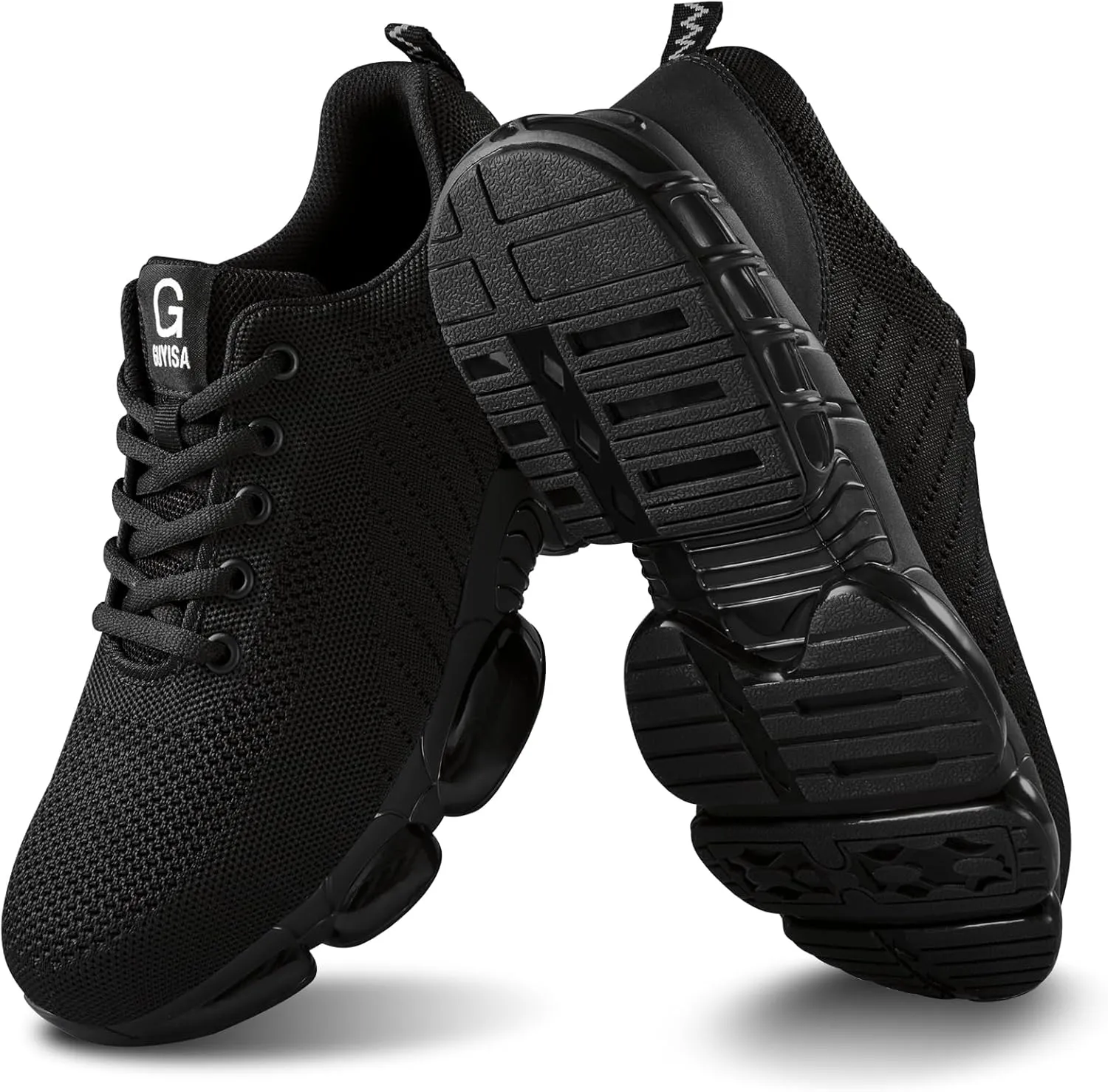 Steel Toe Shoes for Men Breathable Steel Toe Sneakers for Women Air Cushion Work Shoes for Construction Industrial Shoes Lightweight Safety Indestructible Shoes Unisex