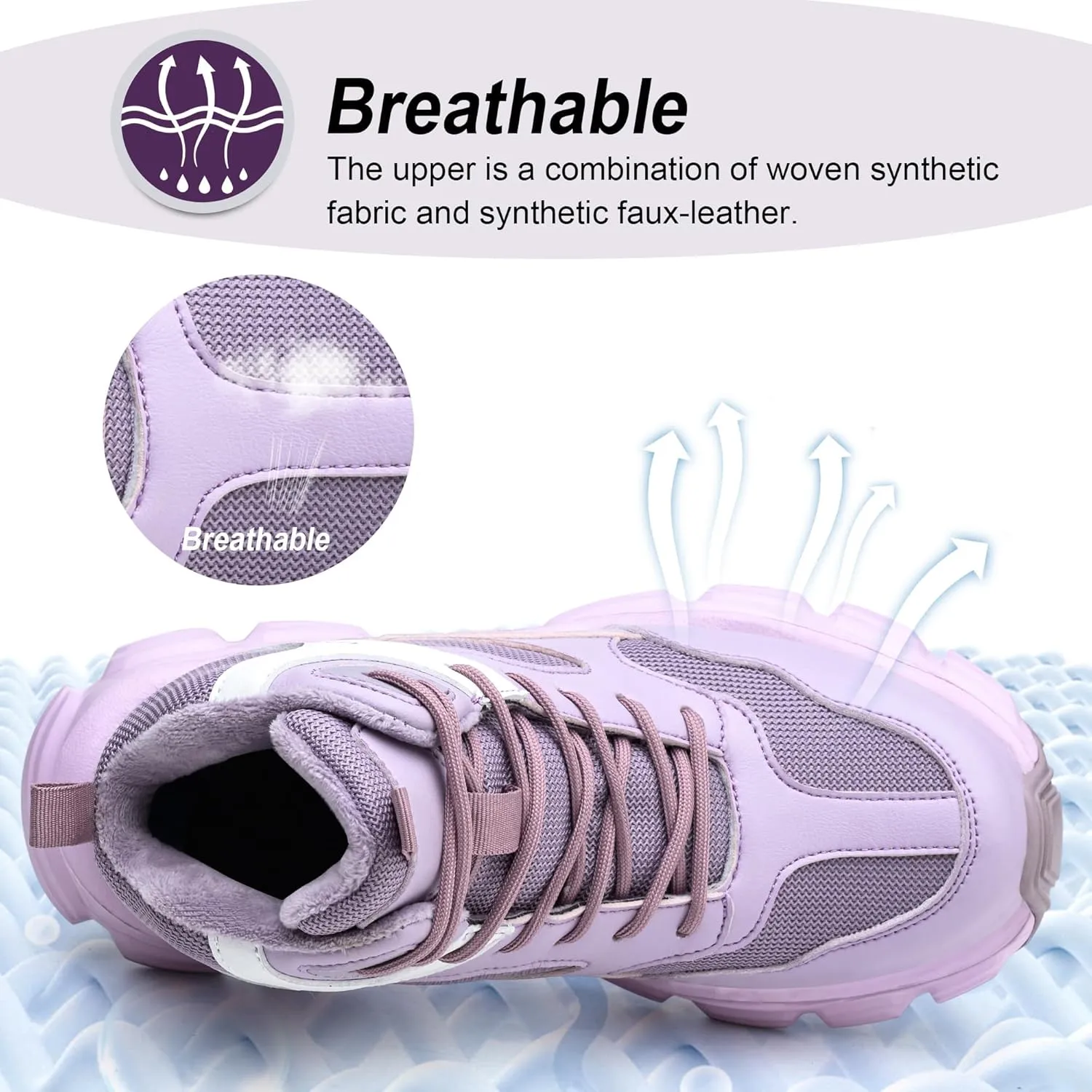 Steel Toe Shoes Women Safety Shoes Lightweight Comfortable Non Slip Thickened Sole Puncture Proof Steel Toe Sneakers Women Size 5.5-10