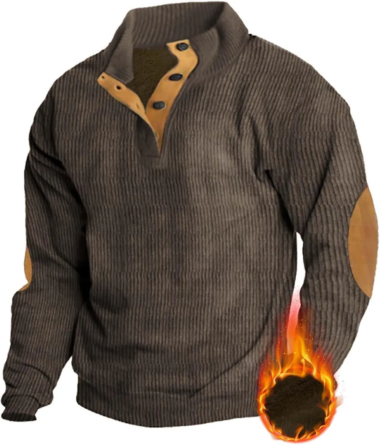 Tactical Sherpa Hoodies for Men Fleece 2024 Quater-Zip Pullover Vintage Sweatshirt Warm Long Sleeve Cargo Hoodies