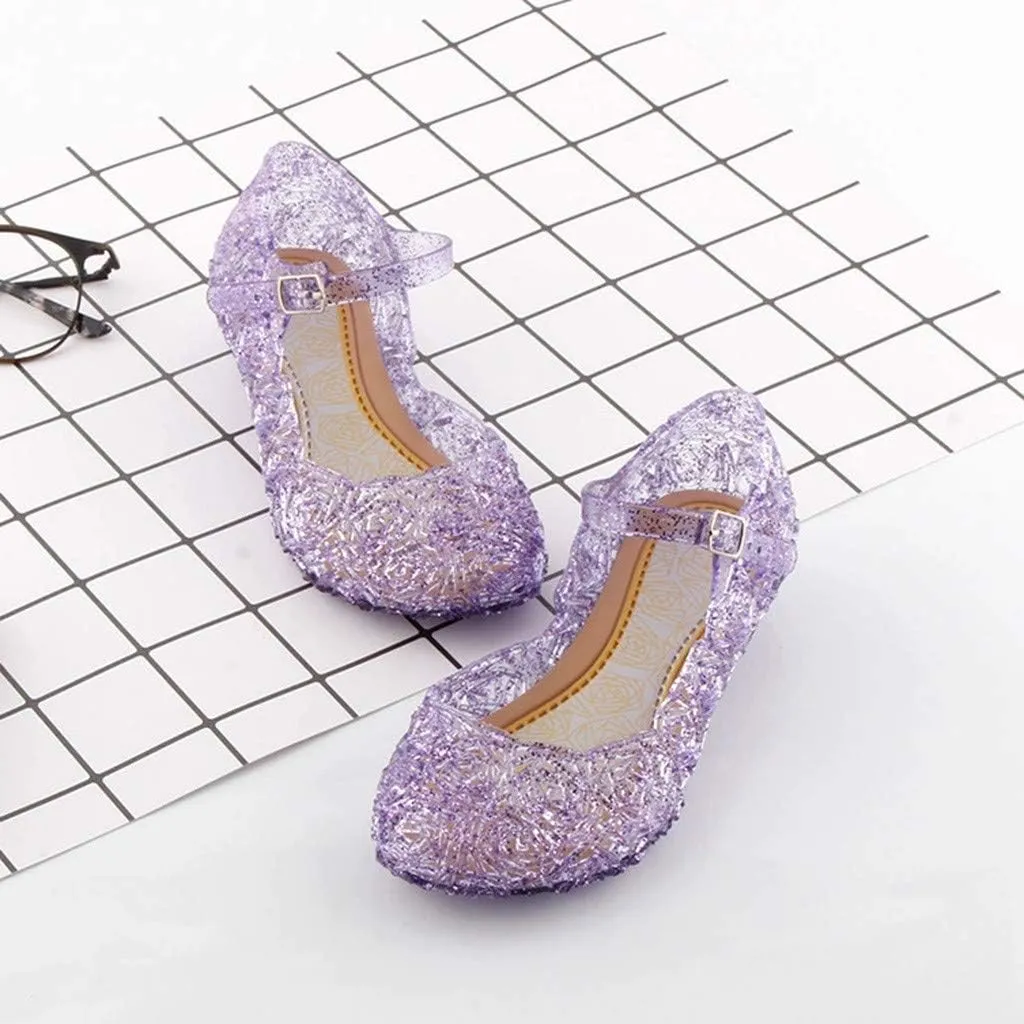 Toddler Dress Shoes,Kids Girls Sandals Wedge Cosplay Party Princess Shoes Infant Baby Shoes Kawaii Shoes