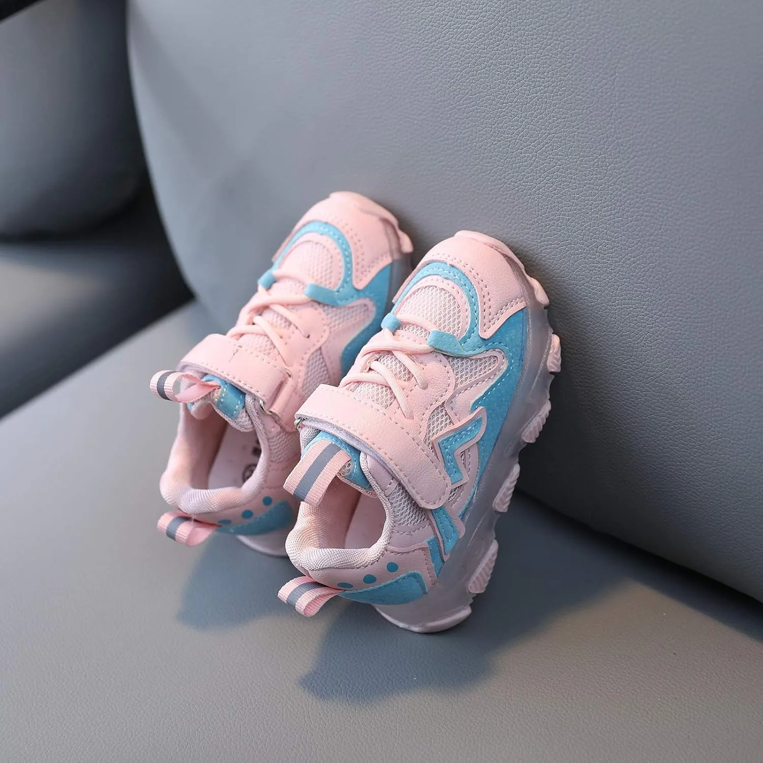 Toddler Sneakers,Kids Baby Boys Girls Led Light Sport Shoes Children Mesh Luminous Running Sneakers Shoes