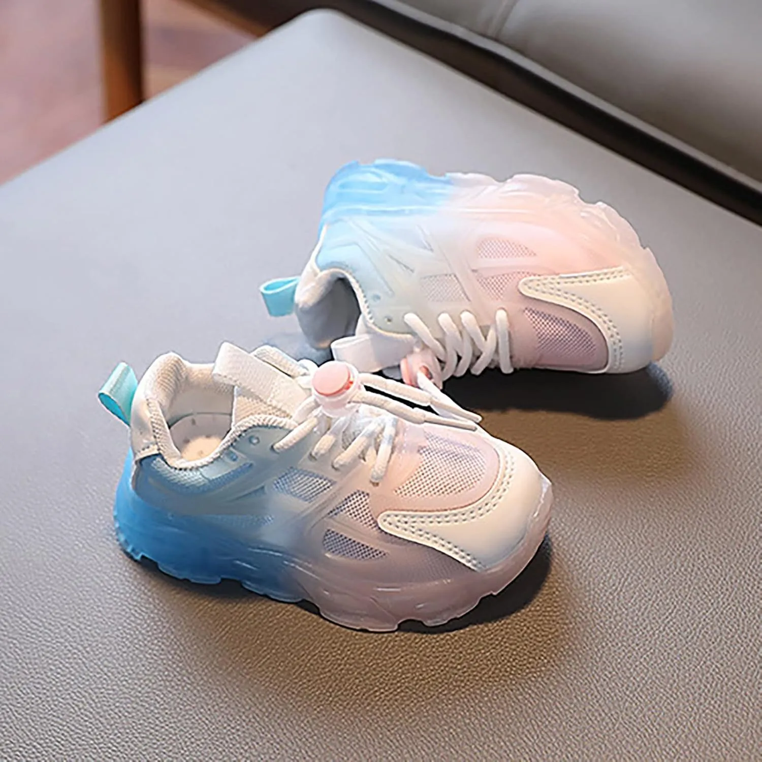 Toddler Sneakers,Kids Baby Boys Girls Led Light Sport Shoes Children Mesh Luminous Running Sneakers Shoes