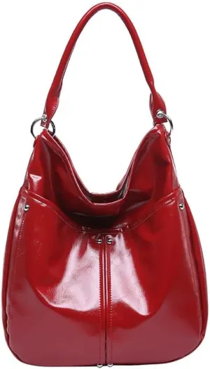 Vintage Tote Bag for Women Large Capacity PU Leather Shoulder Bag Satchel Purse Trendy Shopping Bag Travel Bag 2025