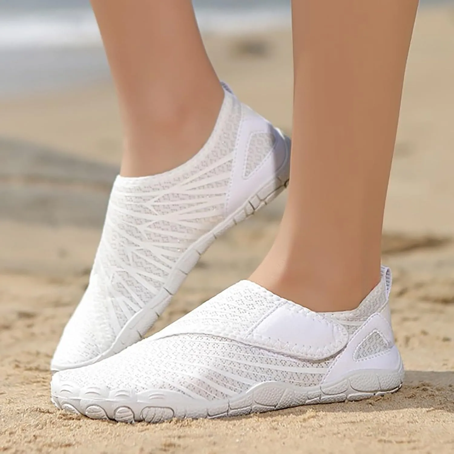 Water Shoes for Men and Women Swim Beach Barefoot Shoes Quick Drying Outdoor Wading Shoe for Pool Diving Boating