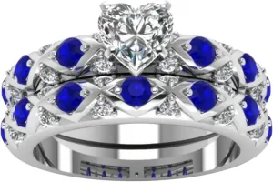 Wedding Engagement Ring Band for Couples Wife Women Promise Rings Couple Ring Dainty Trendy Bridal Sets His Hers
