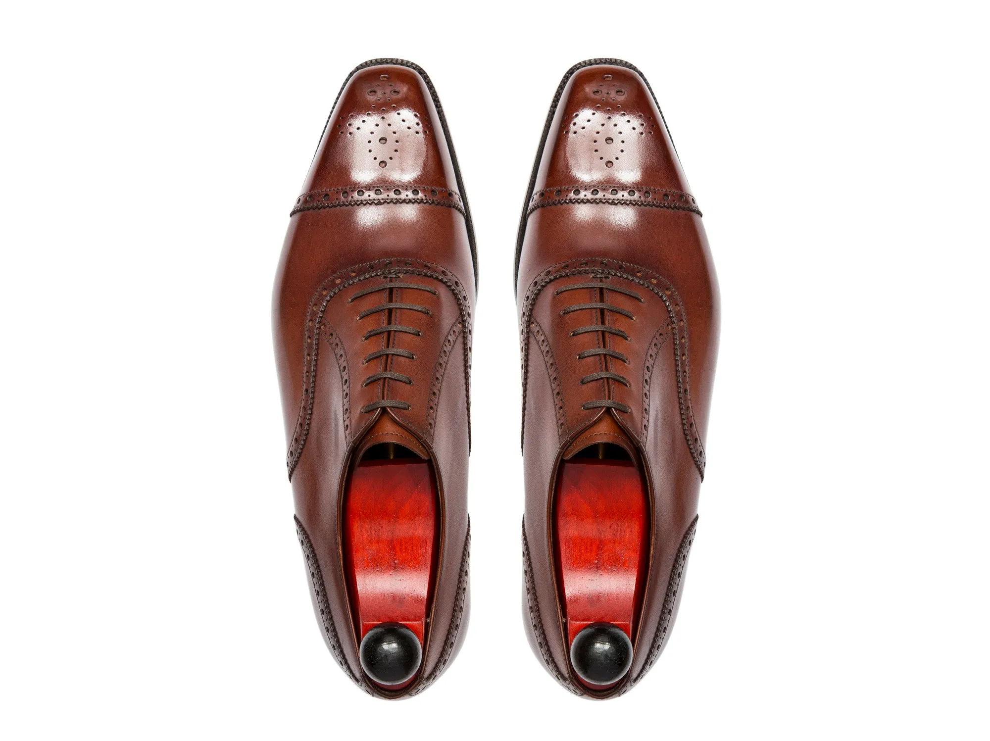 Auburn Calf Windermere Boots on MGF Last with Single Leather Sole