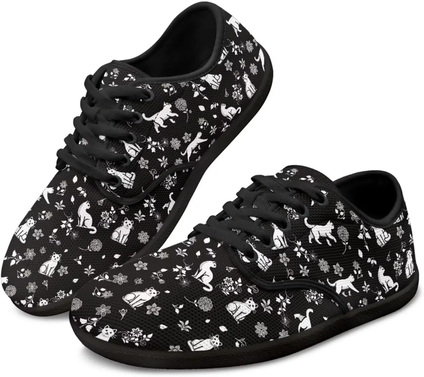 Womens Barefoot Shoes Casual Wide Toe Zero Drop Walking Sneakers Lightweight Non Slip Work Tennis Footwear