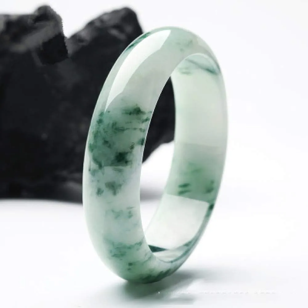 Women's Bracelet, Natural Jade Jade Bangles Bracelets, Ladies Bracelets, Green Bracelets, Exquisite Fashion Ladies Bracelets,Jade-55-56mm,Jade-63