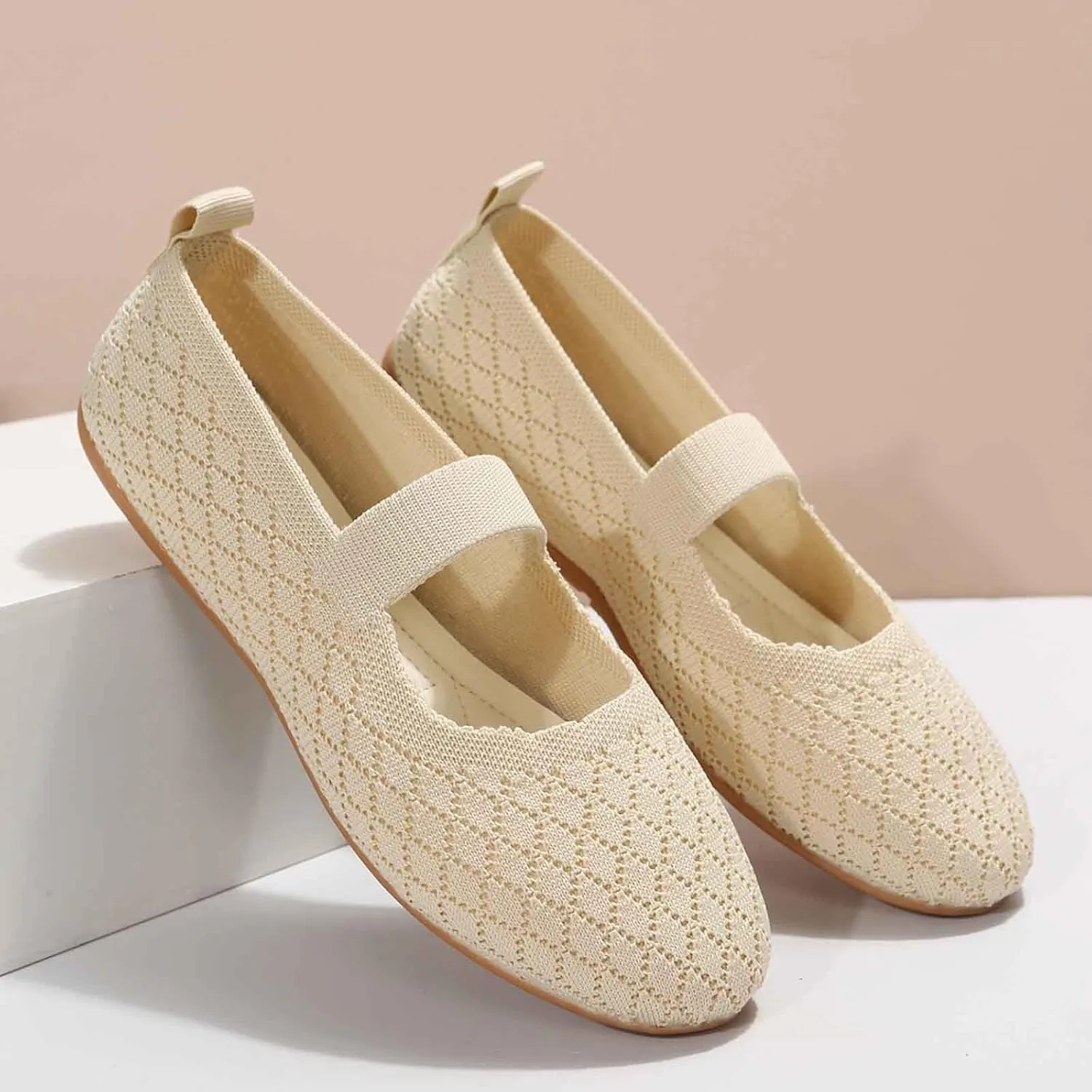 Women's Breathable Slip On Loafers Comfortable Casual Shoes for Walking Outdoor Leisure Spring Summer Daily Wear