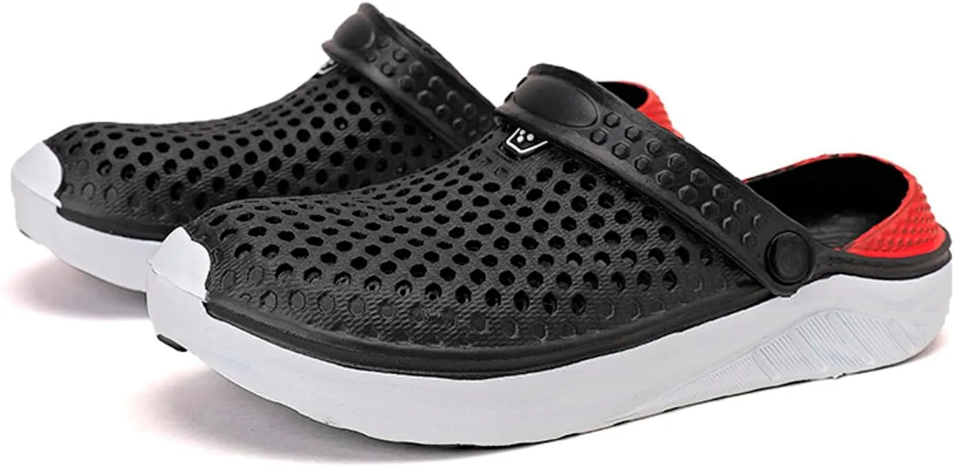 Womens Mens Sandals Anti-Skid Water Shoes Summer Garden Mules 2025 Trendy Heighten Shoes