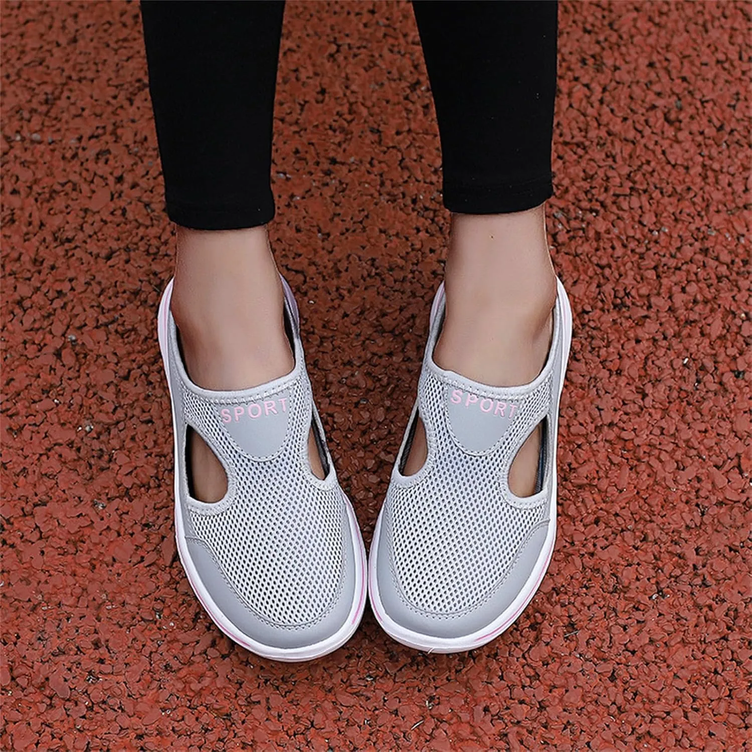 Women's Mules & Clogs Orthopedic Diabetic Mules Lightweight Open Back Shoes Comfort Closed Toe Walking Slides Casual Unisex Slippers Breathable Anti-Skid Sole Shoes