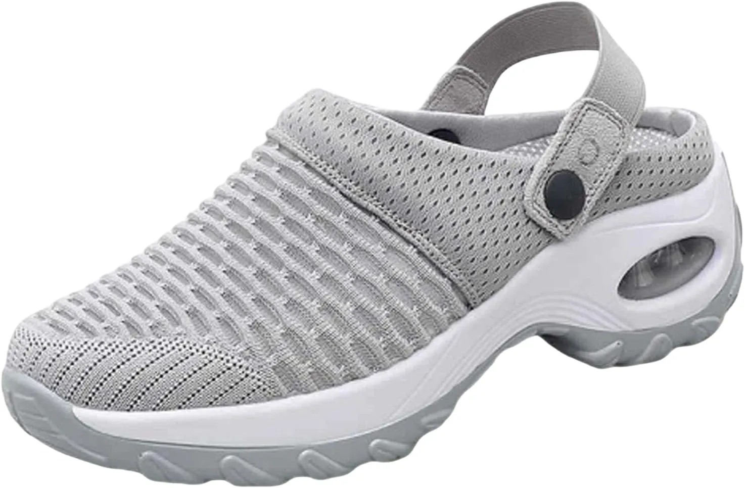 Women's Orthopedic Clogs Breathable Mesh Mules Comfort Wear Orthowear Shoes Lightweight Sports Sandals Slip On Ladies Sneakers Beach Walking Shoes for Summer Comfortable Sandal Clogs for Nurse 2025