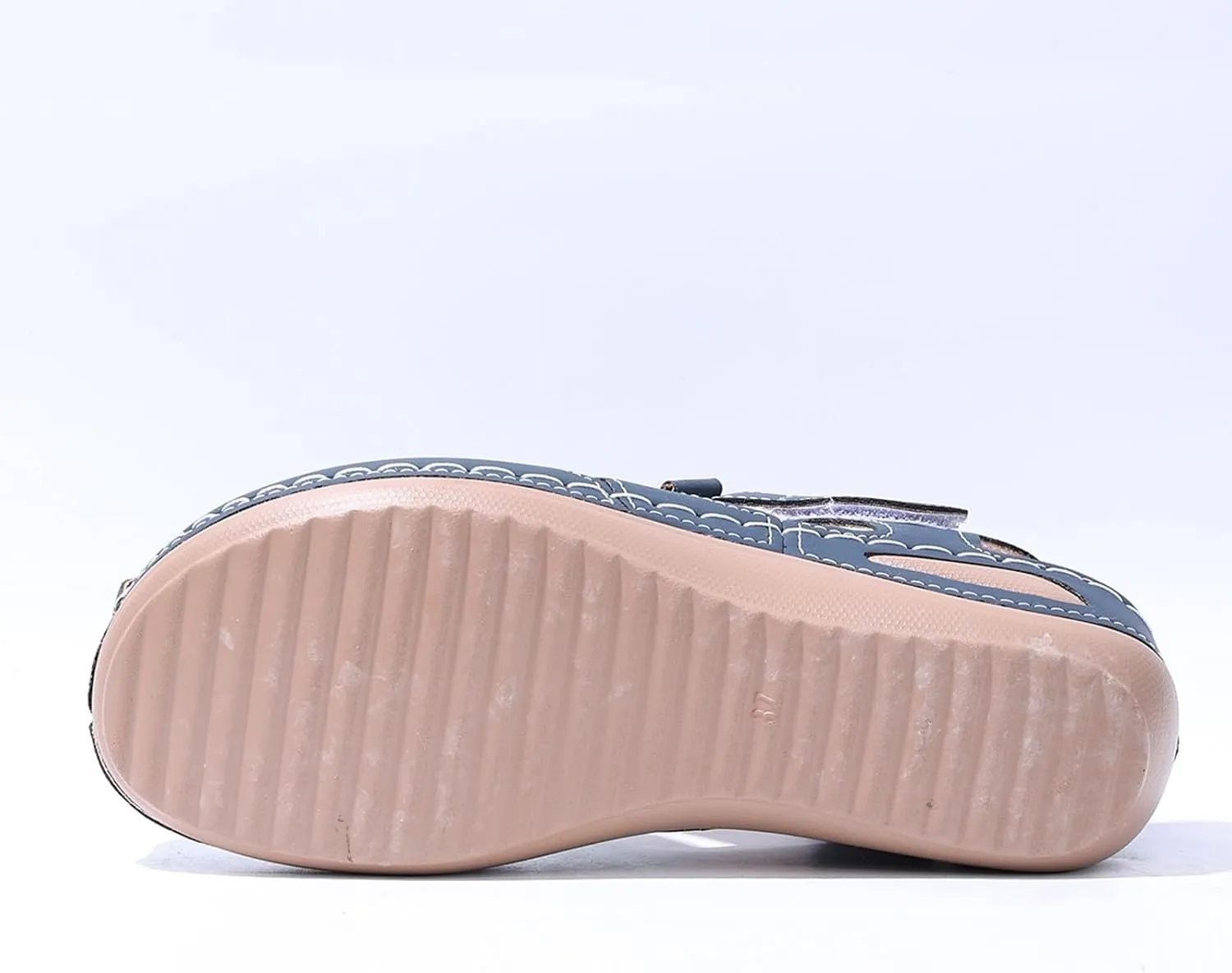 Womens Orthopedic Sandals 2025 Summer Closed Toe Wedges Dressy Casual Shoes Fisherman Comfortable Hollow Out Breathable Slides with Adjustable Straps