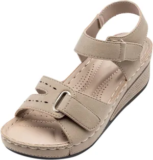 Women's Orthopedic Sandals with Arch Support Orthotic Womens Dress Sandals Comfortable Sandals Support Arch Orthotic Sandals for Bunions Orthopedic Summer Platform Sandals for Women 2025 Trendy