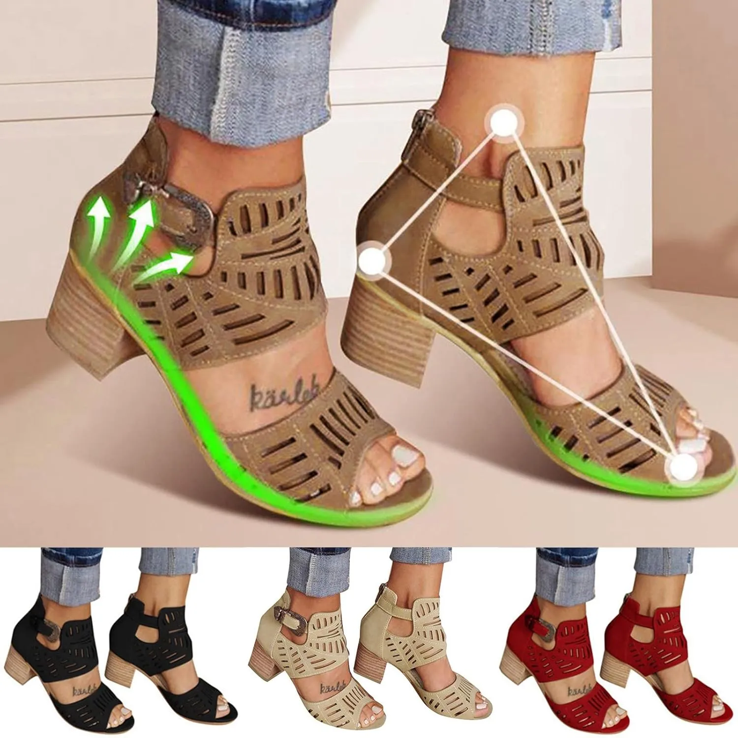 Women's Rhinestone Gladiator Sandals Flat Blue Bohemian Sandals Wedding Sandals Gem Bridal Bridesmaid Sandals