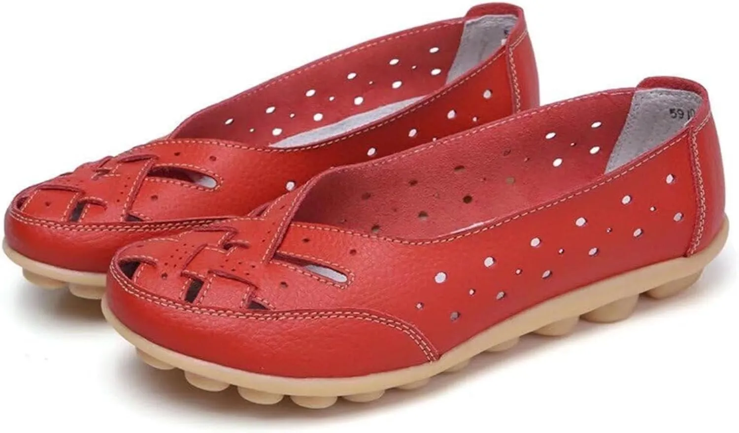 Women's Sandals Cowhide Leather Shoes Loafers Flats Sandals Orthopedic Loafers in Breathable Leather Cowhide Women's Comfortable Loafer Casual Fashion Flats Shoes 2025