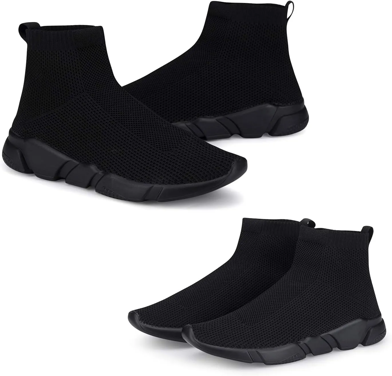 Women's Slip On Socks Sneakers Walking Shoes Running Tennis Athletic Gym Workout Non Slip Athletic Fashion Sneakers