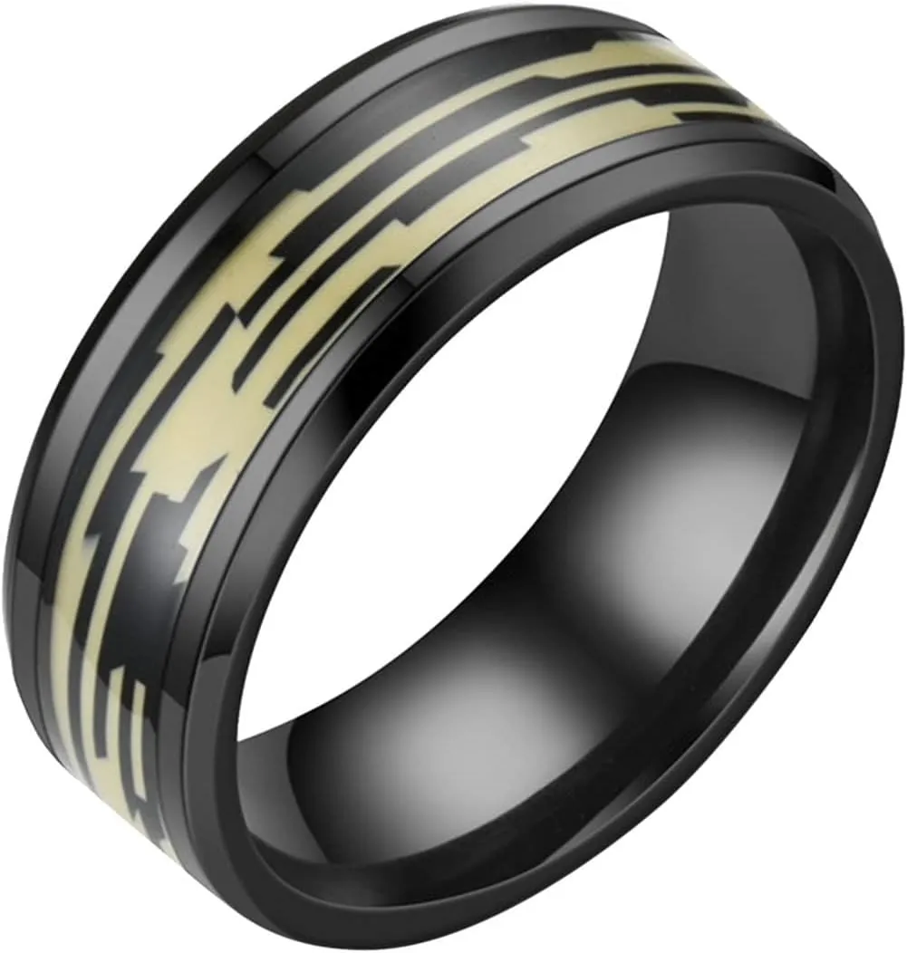 Women's Stainless Steel Spinner Ring Frosted Silk Pattern Inlaid Rhinestone Anxiety Rings Trendy Jewelry Gifts