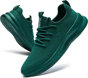 Womens Walking Running Shoes Sneakers Slip On Sport Tennis Athletic Gym Shoes Casual Lightweight Breathable Non Slip Workout Fashion Workout Trainers Shoe