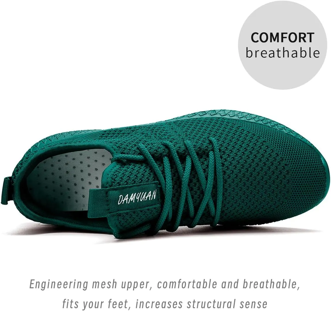 Womens Walking Running Shoes Sneakers Slip On Sport Tennis Athletic Gym Shoes Casual Lightweight Breathable Non Slip Workout Fashion Workout Trainers Shoe