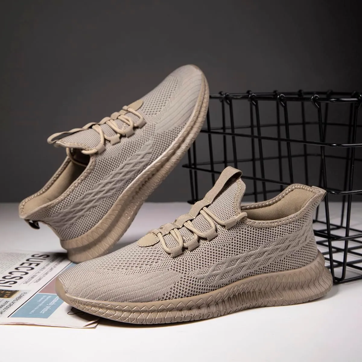 Women's Walking Shoes Casual Slip on Running Tennis Shoes Lightweight Breathable Non Slip Athletic Fashion Mesh Workout Casual Sports Sneakers