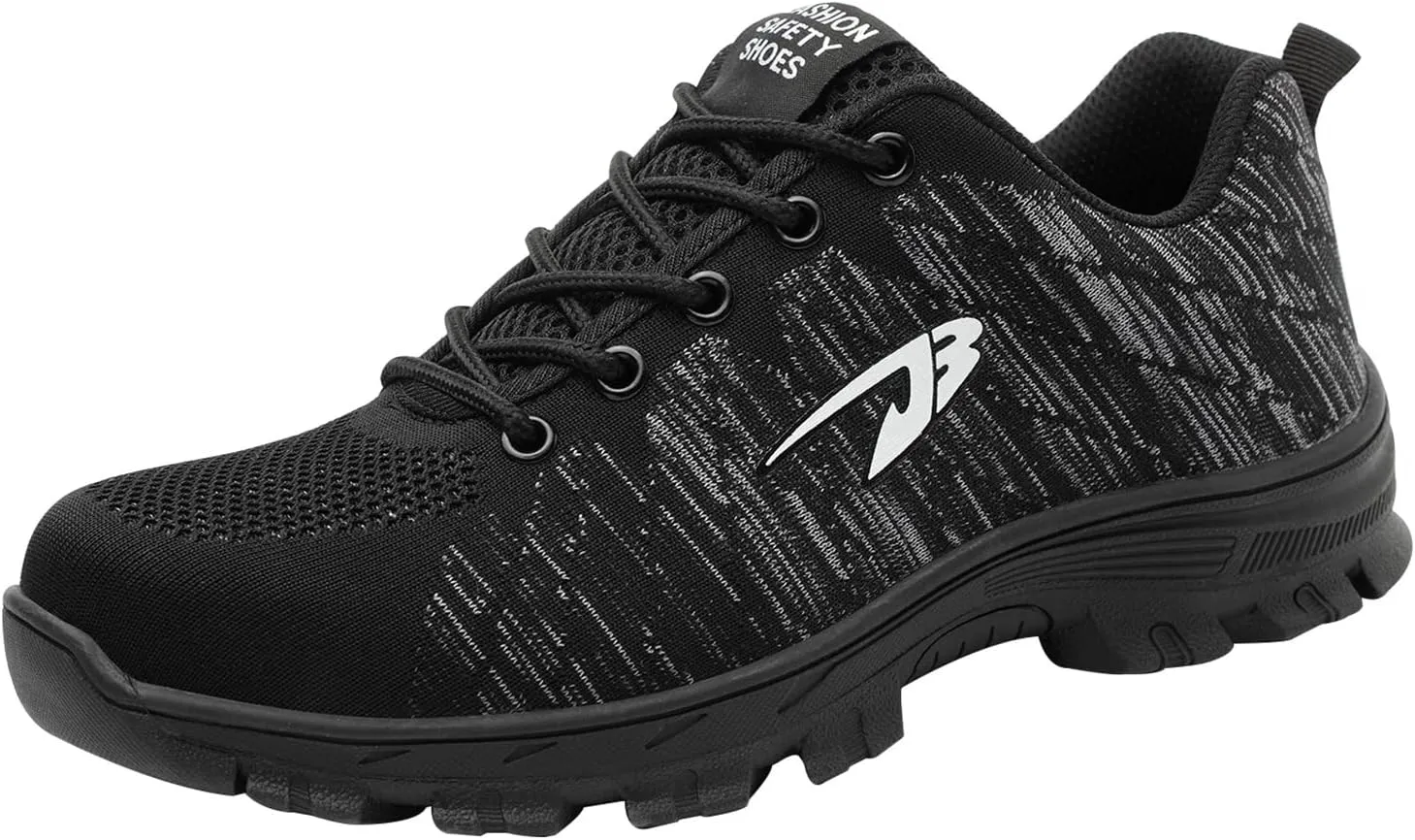 Work Safety Shoes for Men Womens,Lightweight Safety Shoes Slip Resistant Work Sneaker Breathable Puncture Proof Shoes