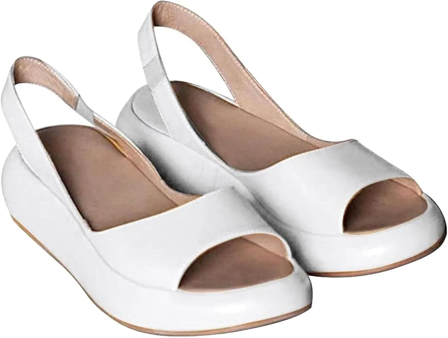 Yifare Sandals with Straps Washable Slingback Orthopedic Slide Sport Sandals Casual Flat Corrective Shoes