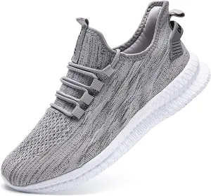 ZGPWZWL Unisex Mens Womens Shoes Running Gym Sneakers Slip on Tennis Non Slip Gym Lightweight Walking Fashion Shoes