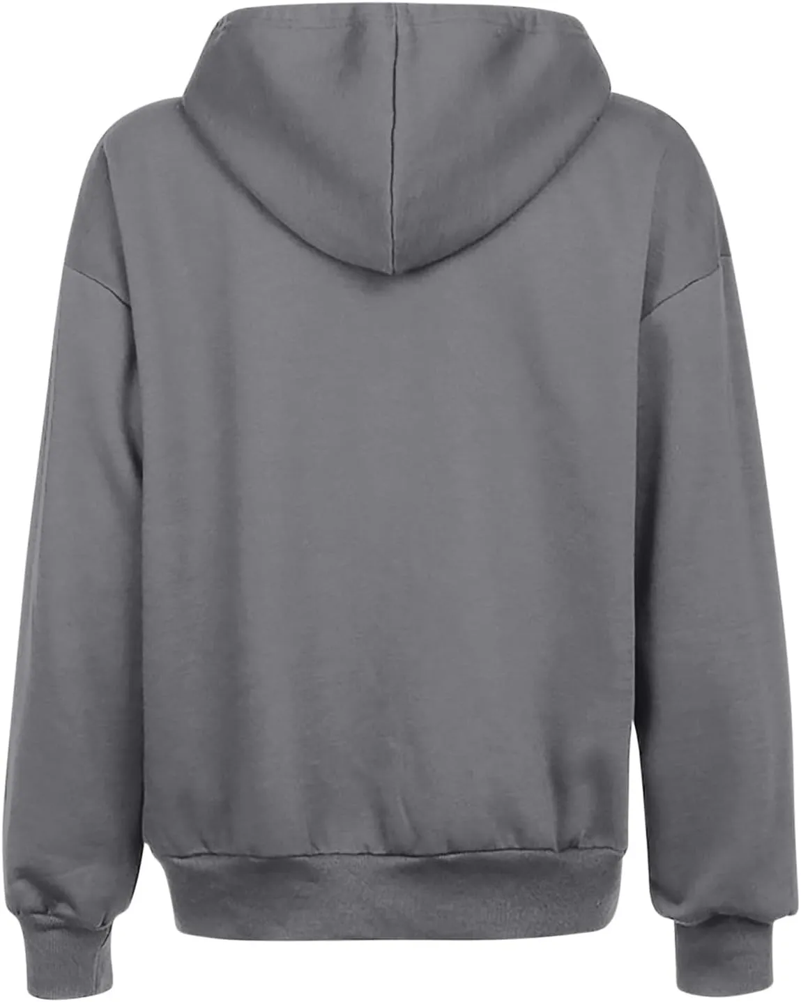 Zip Up Hoodie Women Oversized Cute Lightweight Jackets Trendy Hooded Sweatshirt Workout Fall Jacket with Pockets